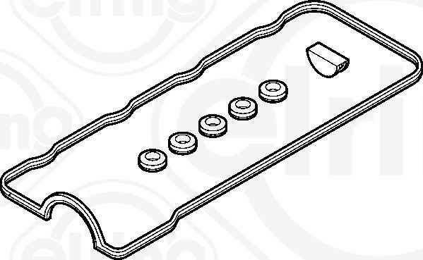 ELRING Gasket Set, cylinder head cover Article number: 698.940 cheaply