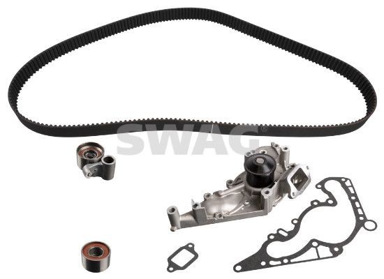 SWAG Water pump and timing belt kit Article number: 33 10 7629 cheaply