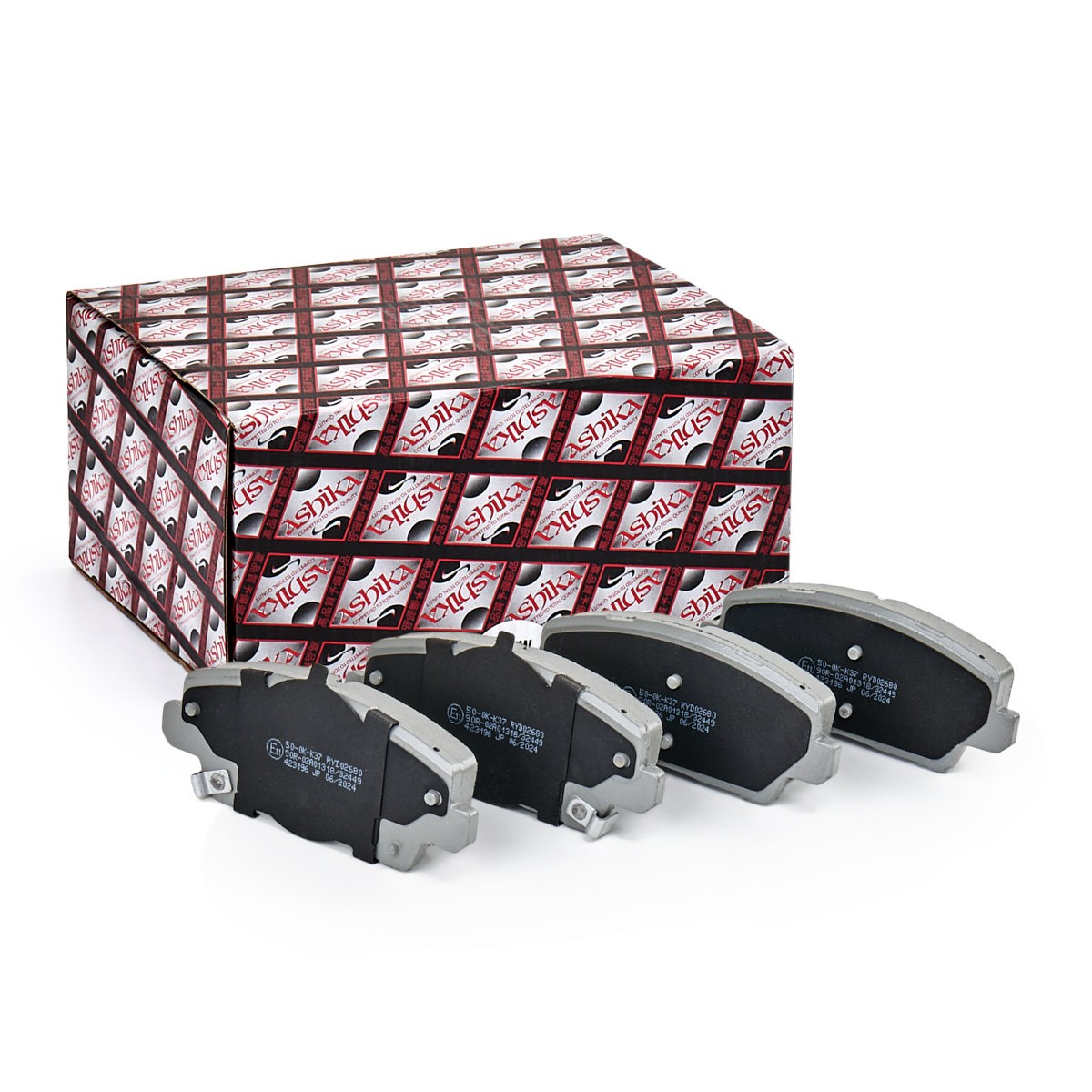 ASHIKA Brake pad set Article number: 50-0K-K37 cheaply
