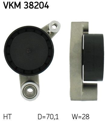 SKF Pingutusrull, soonrihm Artikli number: VKM 38204 soodsalt