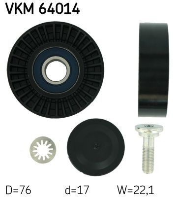 SKF Seade- / juhtrull, soonrihm Artikli number: VKM 64014 soodsalt