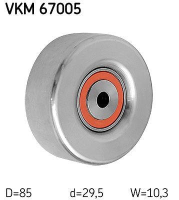 SKF Seade- / juhtrull, soonrihm Artikli number: VKM 67005 soodsalt
