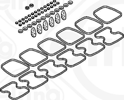 ELRING Gasket Set, cylinder head cover Article number: 087.299 cheaply