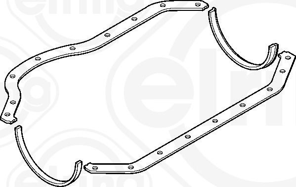 ELRING Gasket Set, wet sump Article number: 088.863 cheaply