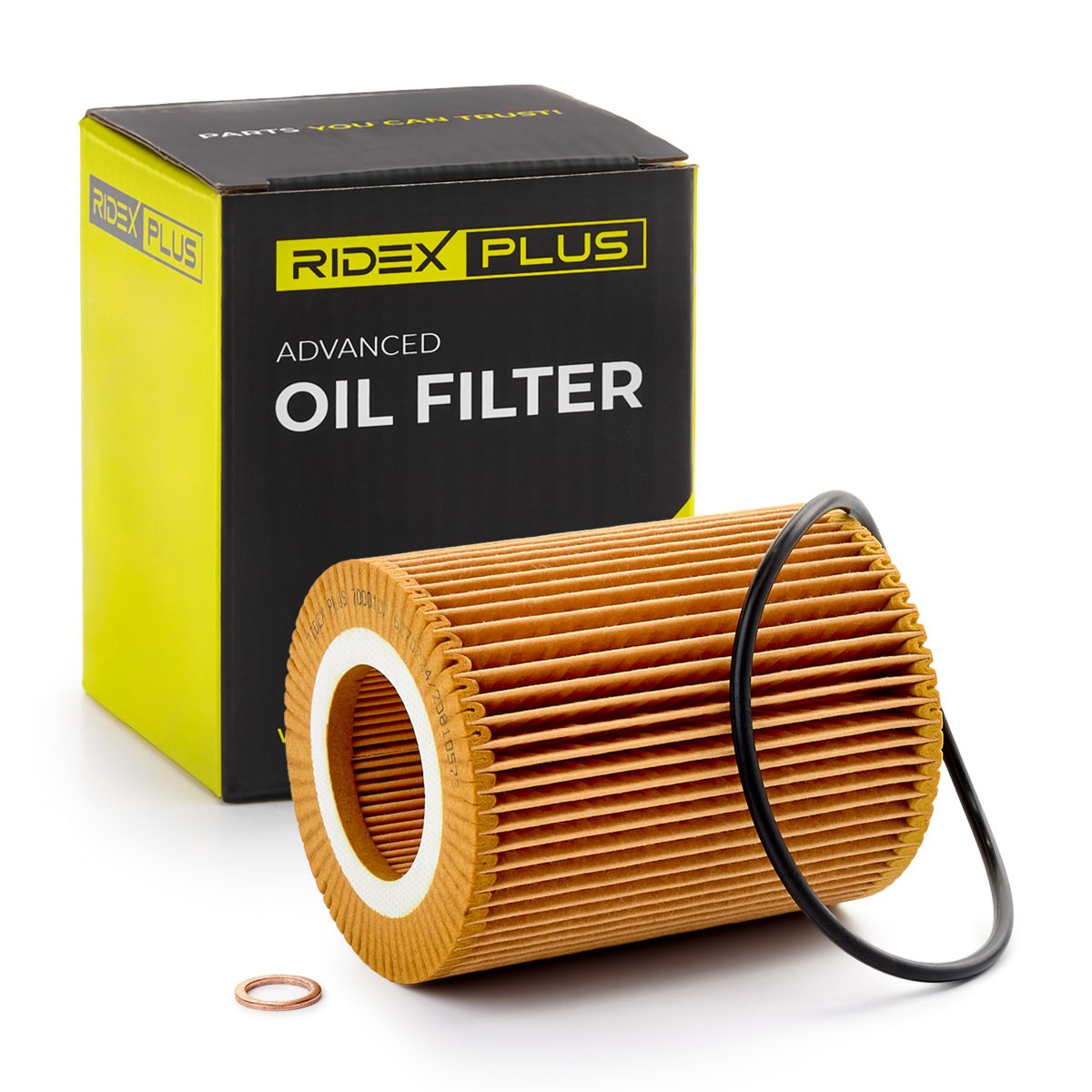 RIDEX PLUS Oliefilter Varenummer: 7O0010P billige