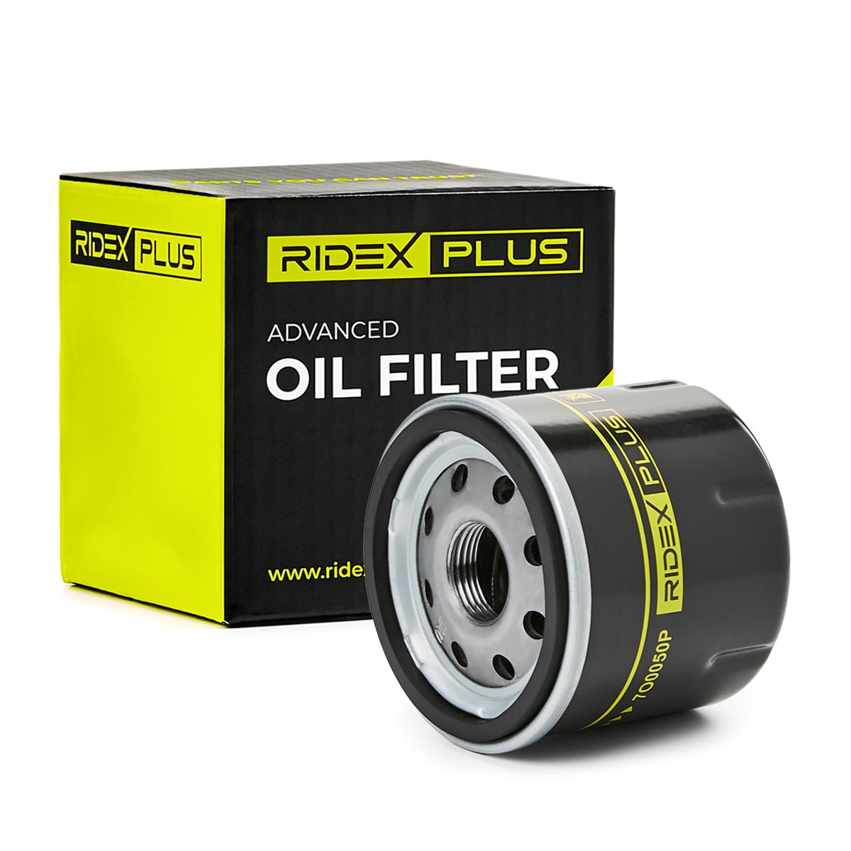 RIDEX PLUS Oliefilter Varenummer: 7O0053P billige