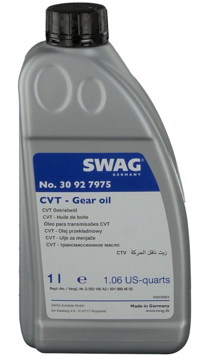 SWAG Automatic transmission fluid Article number: 30 92 7975 cheaply