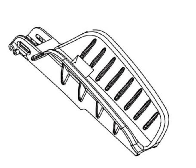CARFACE CFKR130-00441-01C Lygteholder C3 1.6 HDi 90 HK Diesel