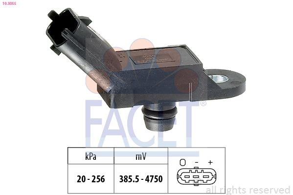 FACET Air Pressure Sensor, height adaptation Article number: 10.3055 cheaply