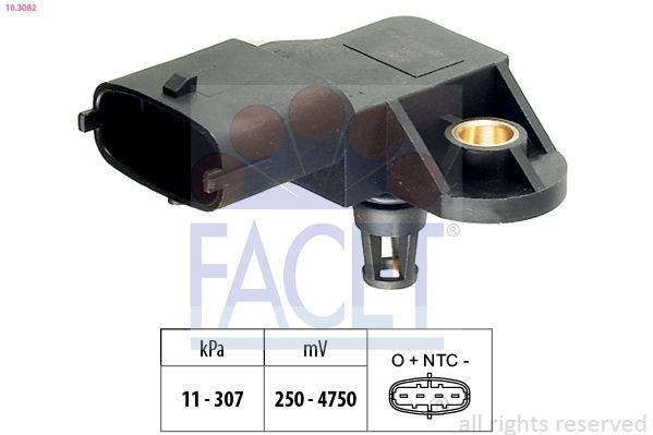 FACET Air Pressure Sensor, height adaptation Article number: 10.3082 cheaply