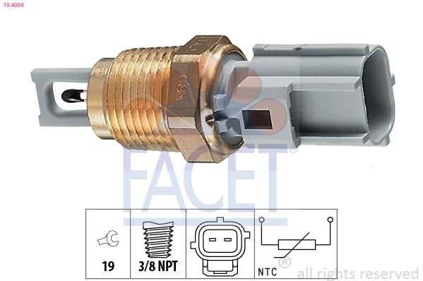 FACET Sensor, Ansauglufttemperatur Artikelnummer: 10.4004 günstig