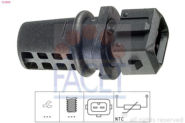 FACET Sender Unit, intake air temperature Article number: 10.4008 cheaply