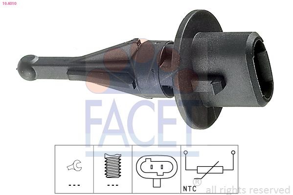 FACET Sender Unit, intake air temperature Article number: 10.4010 cheaply