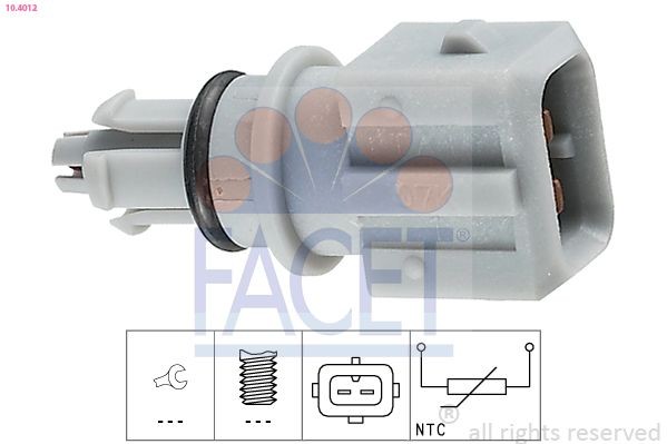 FACET Sensor, Ansauglufttemperatur Artikelnummer: 10.4012 kaufen