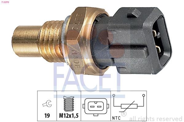 FACET Sensor, coolant temperature Article number: 7.3270 cheaply