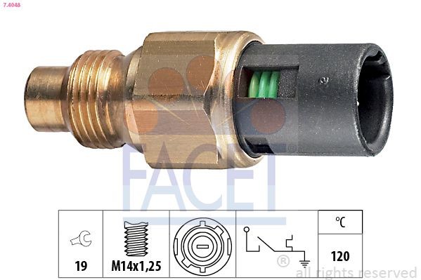 FACET Temperature Switch, coolant warning lamp Article number: 7.4048 cheaply