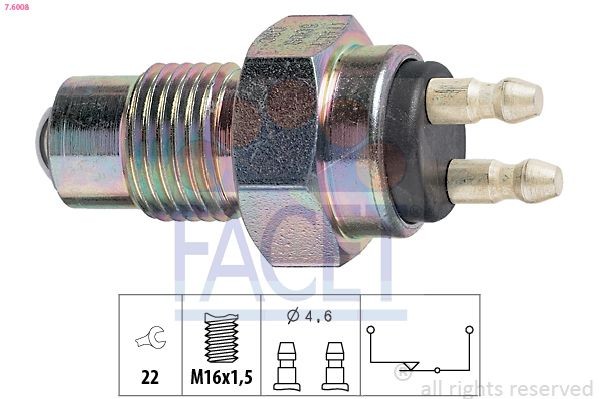 FACET Reverse light switch Article number: 7.6008 cheaply
