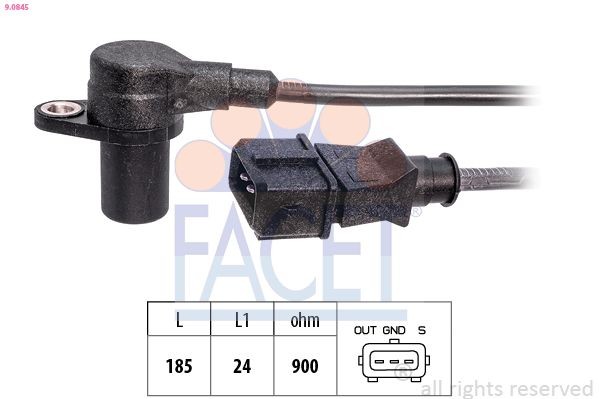FACET Ignition Coil Unit Article number: 9.8016 cheaply