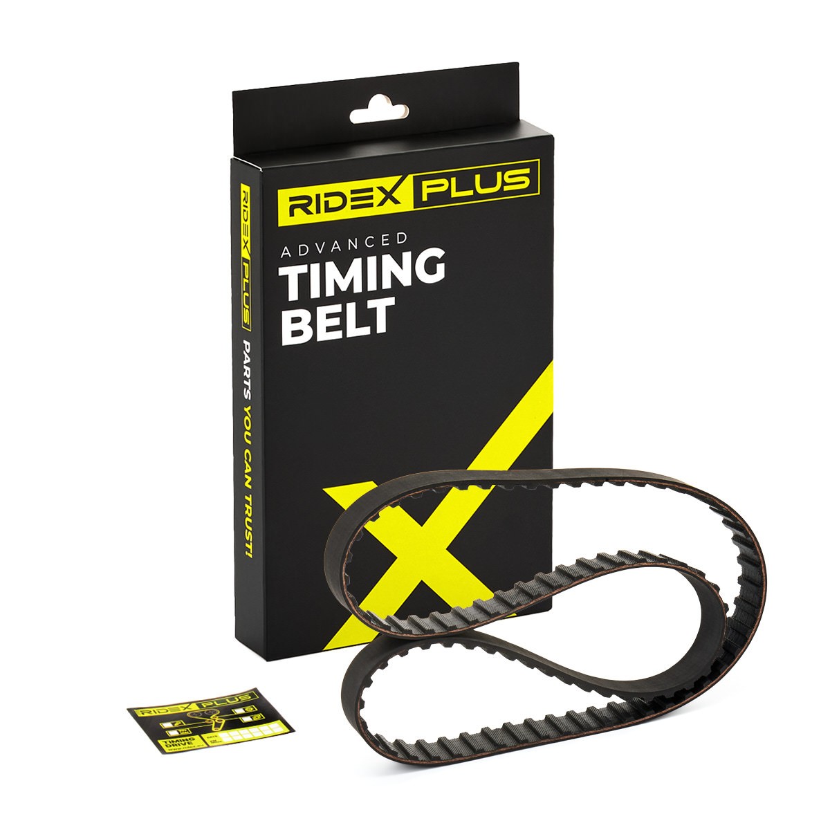RIDEX PLUS Ангренажен ремък артикулен номер: 306T0080P евтино