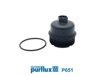 PURFLUX P651 Tampa, caixa do filtro de óleo CORSA 1.3 CDTI (08, 68) 95 CV Diesel