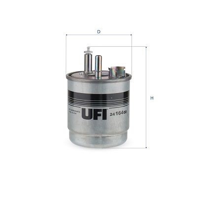 UFI Fuel filter Article number: 24.164.00 cheaply
