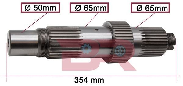 BOTTO RICAMBI Stub Axle, differential Article number: BRD2309 cheaply