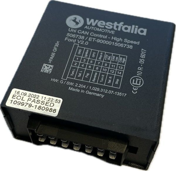 WESTFALIA Appareil de commande, dispositif d'attelage numéro de l'article: 900001506738 à bon prix