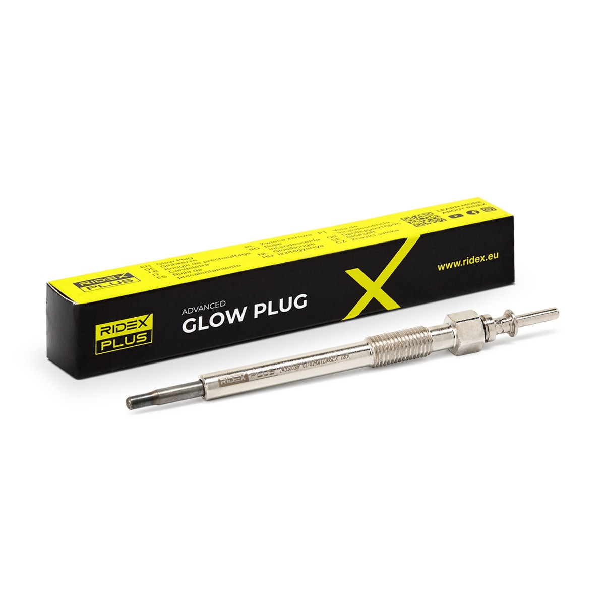 RIDEX PLUS Glow plug Article number: 243G0038P cheaply