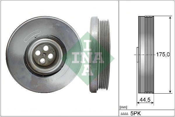 INA Crankshaft pulley Article number: 544 0604 10 cheaply