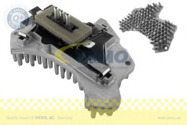 VEMO Regulator, passenger compartment fan Q+, original equipment manufacturer quality MADE IN GERMANY Article number: V30-79-0002 cheaply