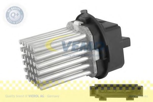 VEMO Regulator, passenger compartment fan Q+, original equipment manufacturer quality MADE IN GERMANY Article number: V30-79-0009 cheaply