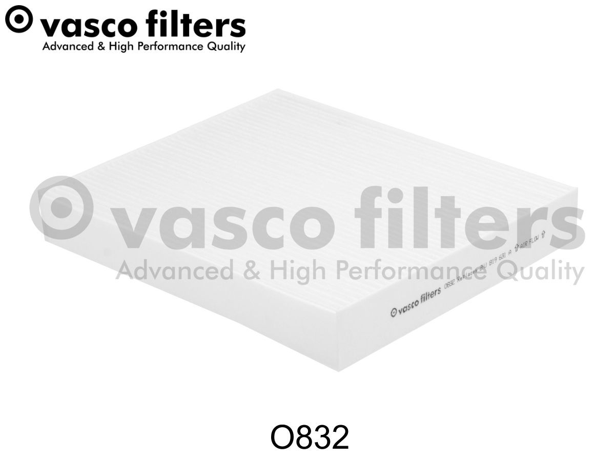 DAVID VASCO Filtru, aer habitaclu număr articol: O832 ieftin