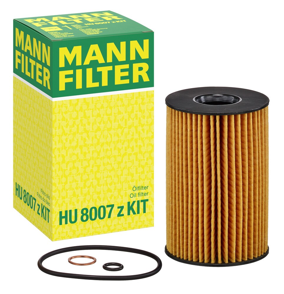 MANN-FILTER Oil filter Article number: HU 8007 z KIT cheaply