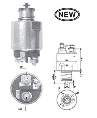 MAGNETI MARELLI Sidespejl Varenummer: 182201580500 billige