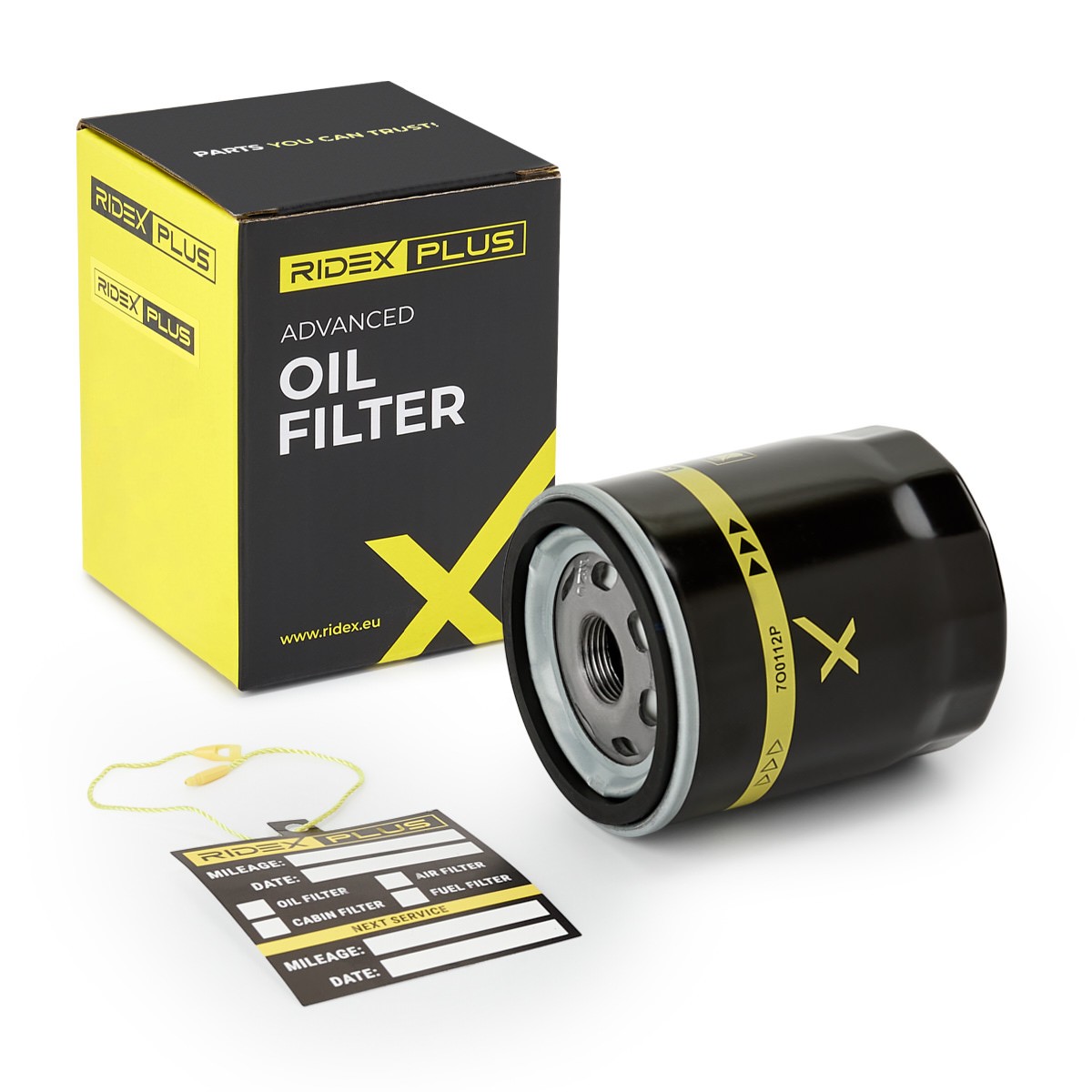 RIDEX PLUS Oliefilter Varenummer: 7O0112P billige