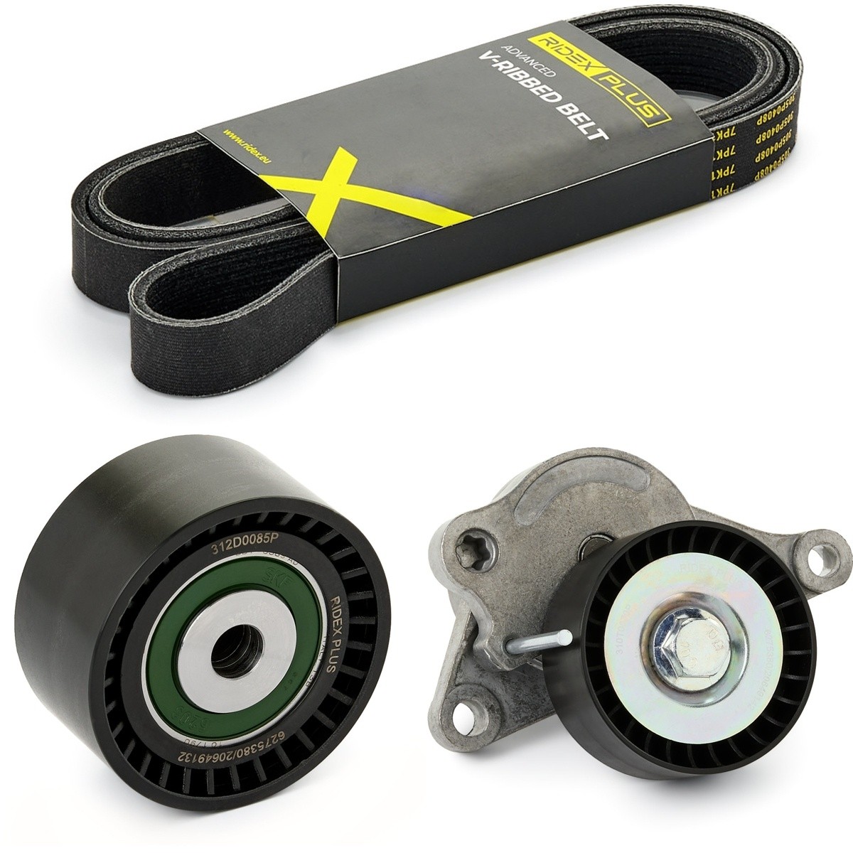 RIDEX PLUS V-Ribbed Belt Set Article number: 542R0504P cheaply