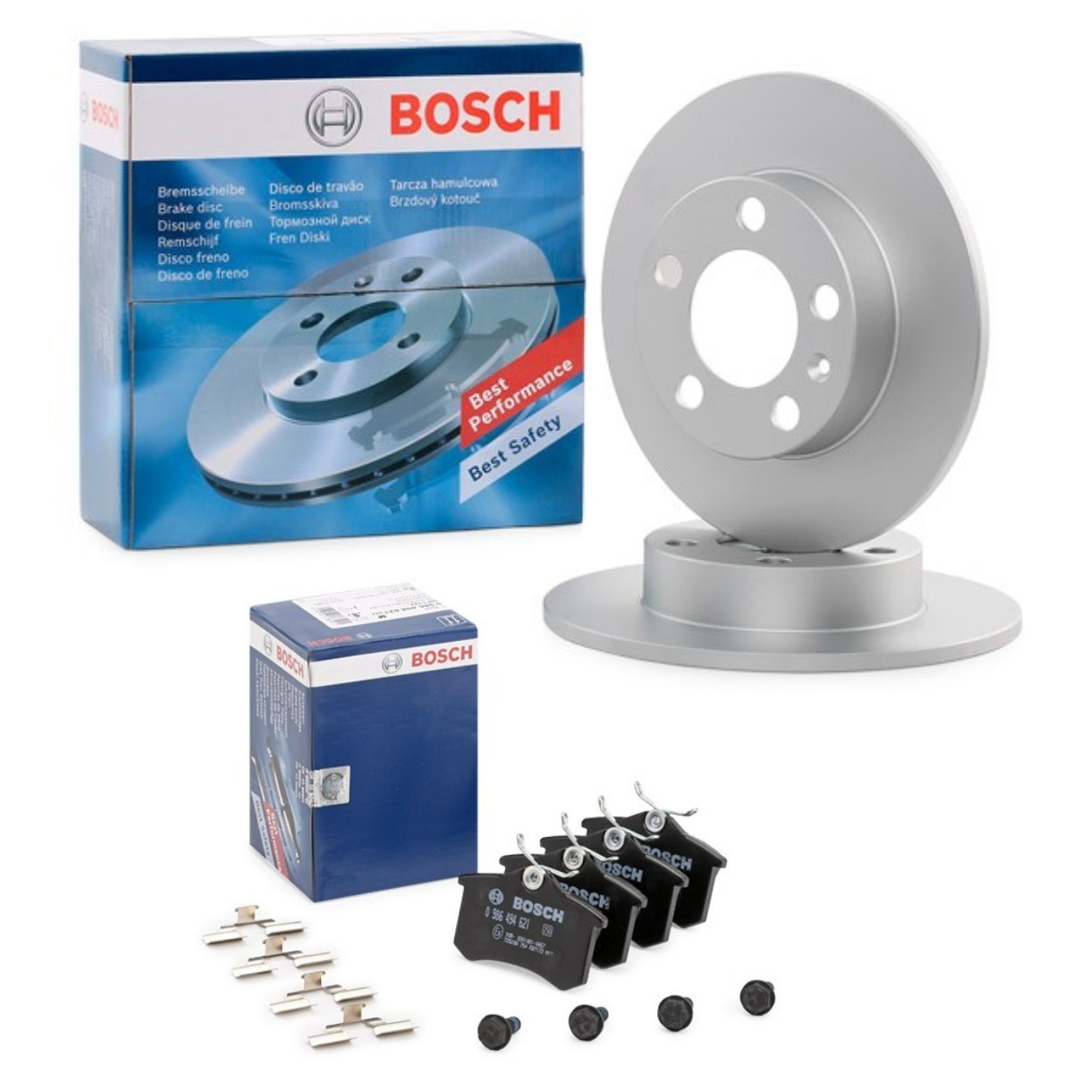 BOSCH Brake discs and pads set Article number: BSH3405N0004 cheaply