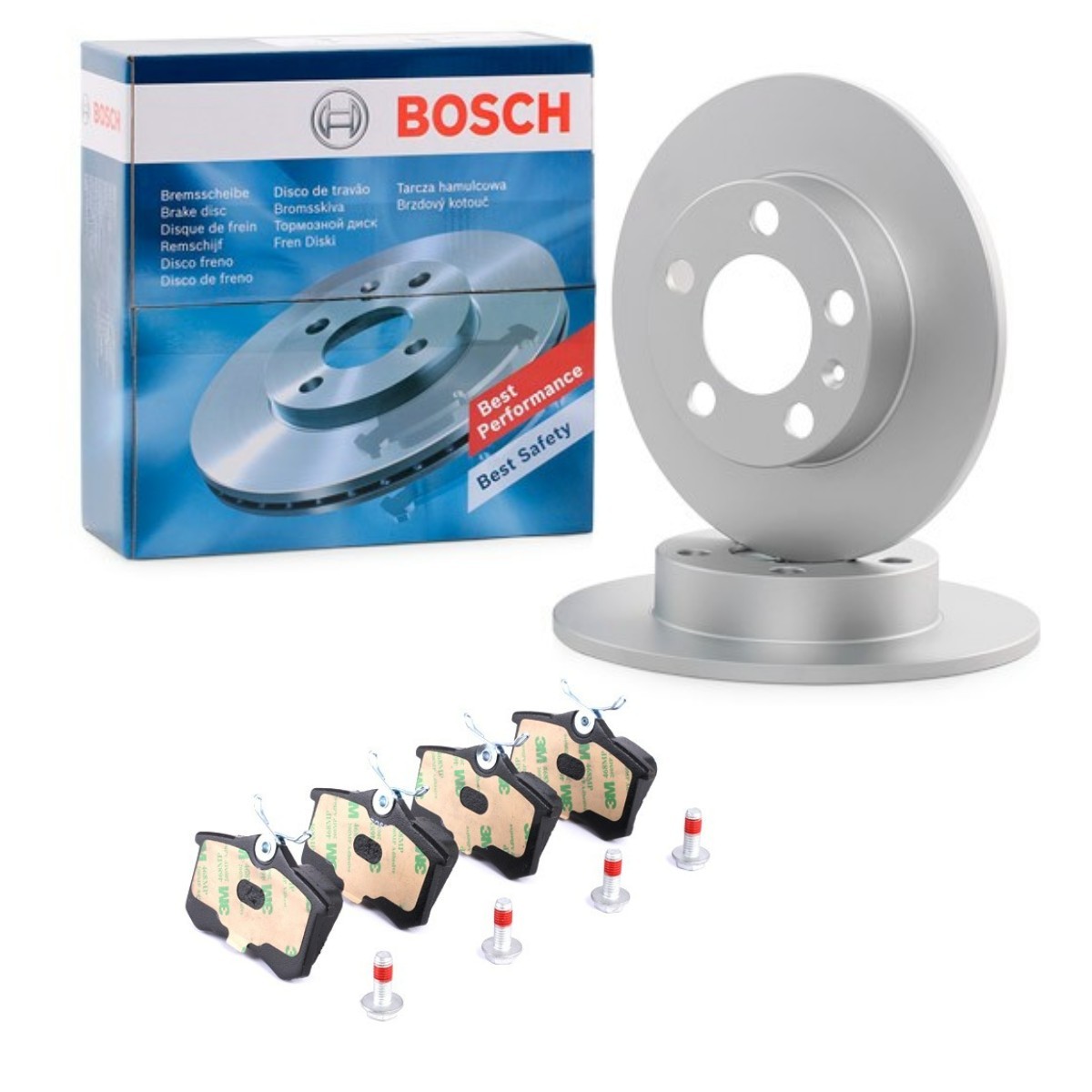 BOSCH Brake discs and pads set Article number: BSH3405N0007 cheaply