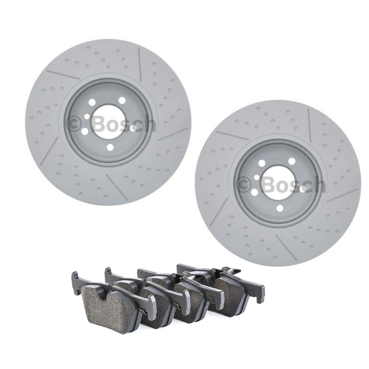 BOSCH Brake discs and pads set Article number: BSH3405N0120 cheaply