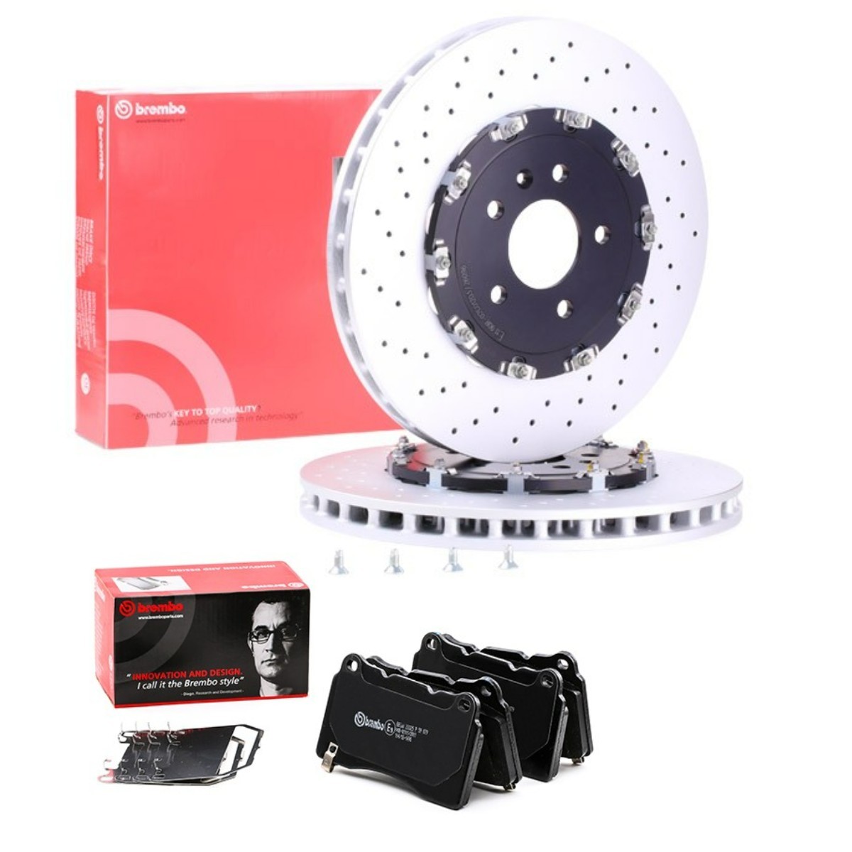 BREMBO Brake discs and pads set TWO-PIECE FLOATING DISCS LINE Article number: BRB3405N0273 cheaply
