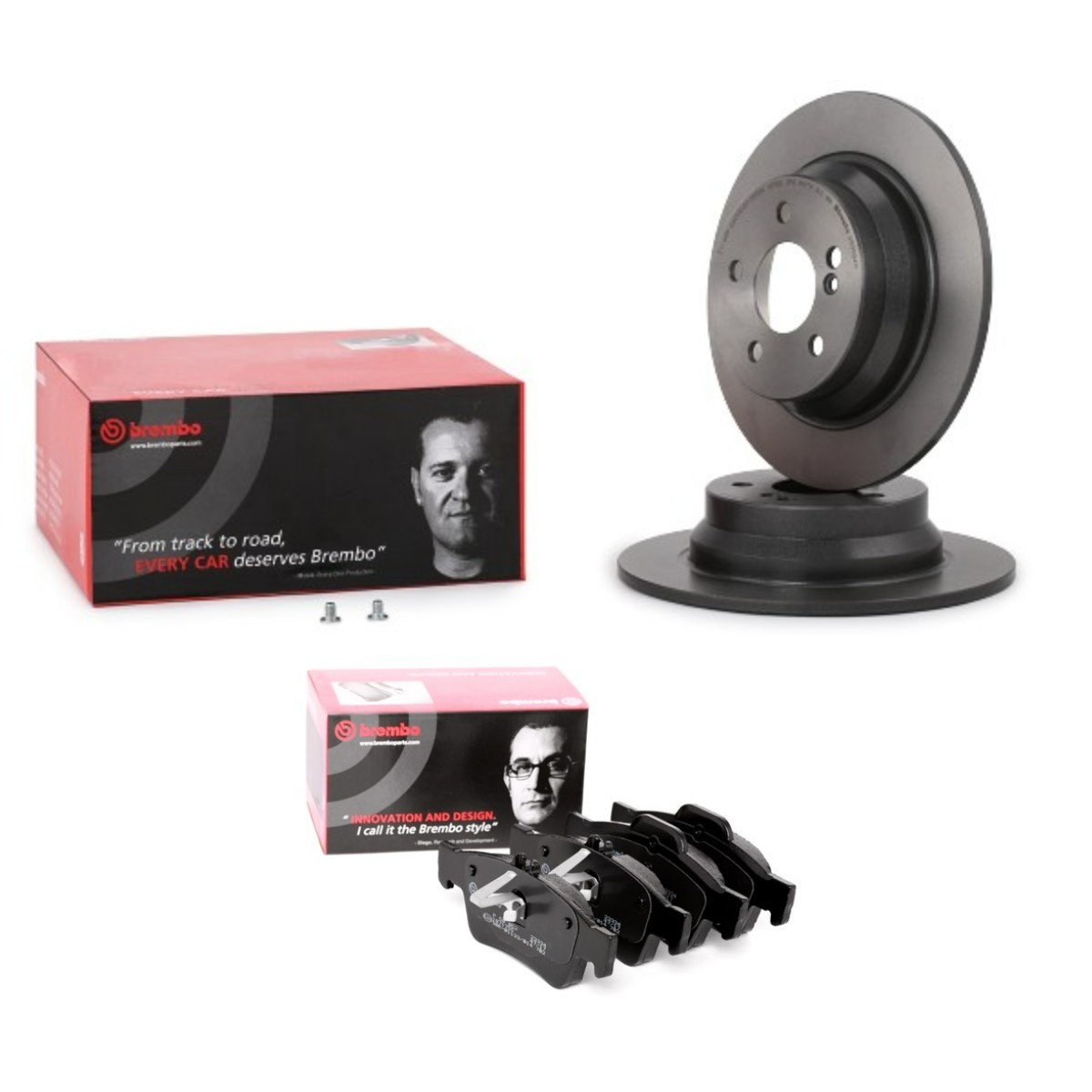 BREMBO Bremseskiver og klodser Varenummer: BRB3405N0289 billige