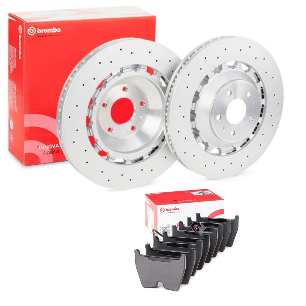 BREMBO Brake discs and pads set Article number: BRB3405N0306 cheaply