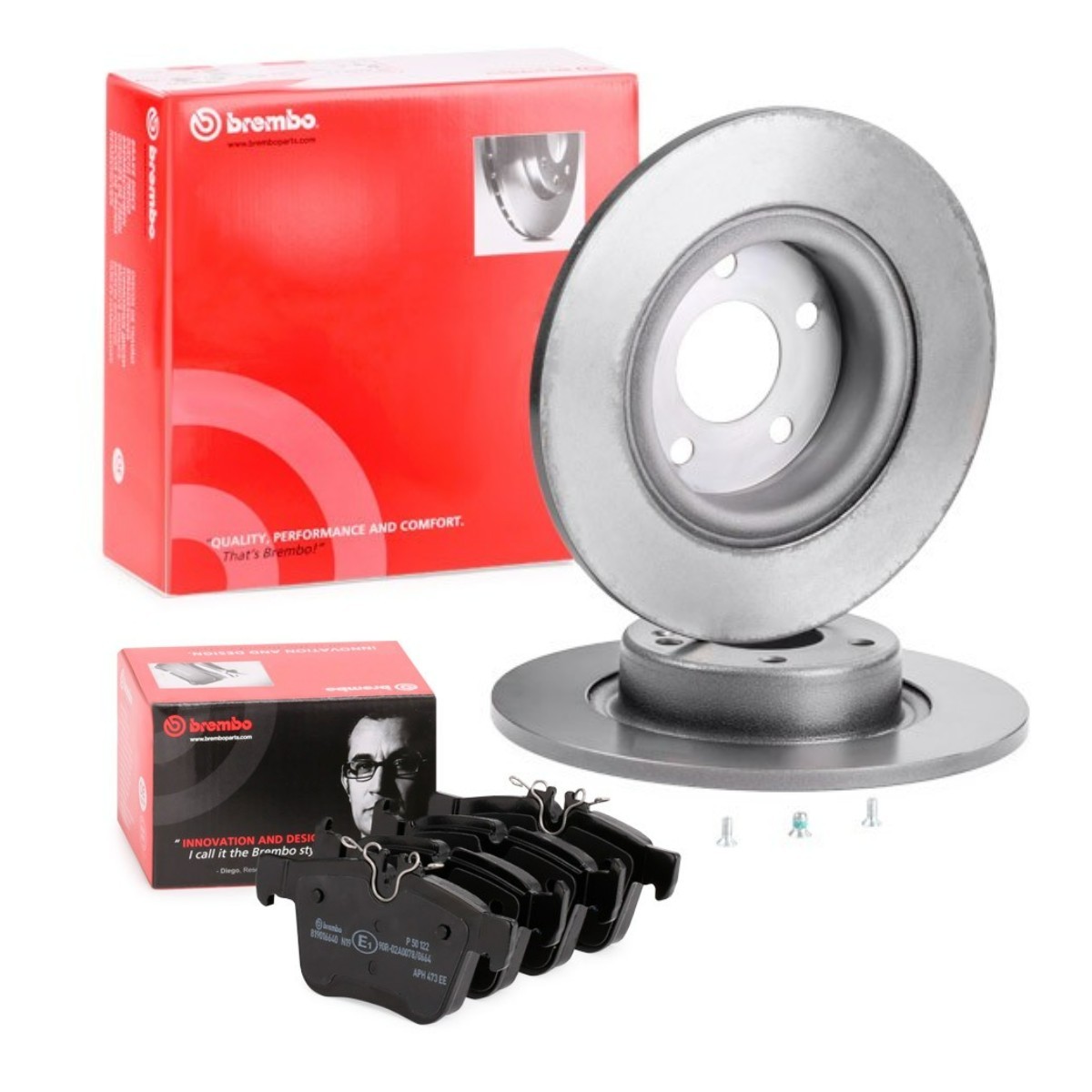 BREMBO Stabdžių rinkinys, diskiniai stabdžiai prekės numeris: BRB3405N0312 nebrangu