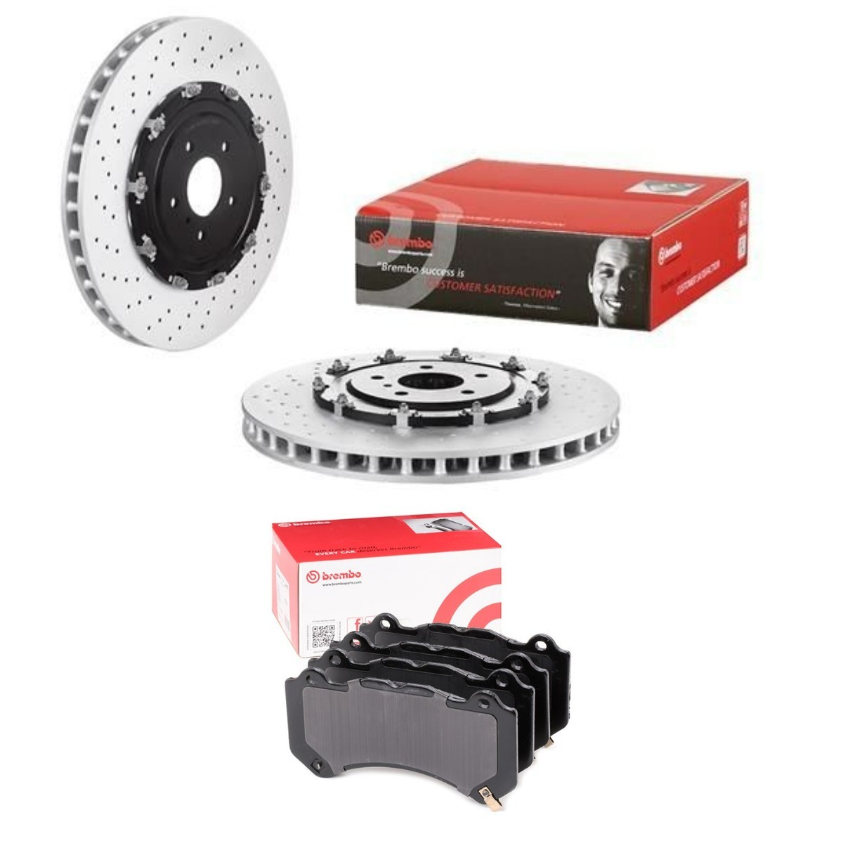 BREMBO Brake discs and pads set TWO-PIECE FLOATING DISCS LINE Article number: BRB3405N0356 cheaply