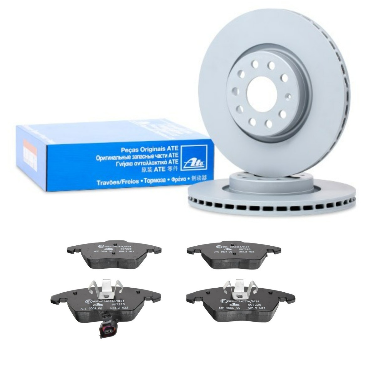 ATE Brake discs and pads set Article number: ATE3405N0003 cheaply