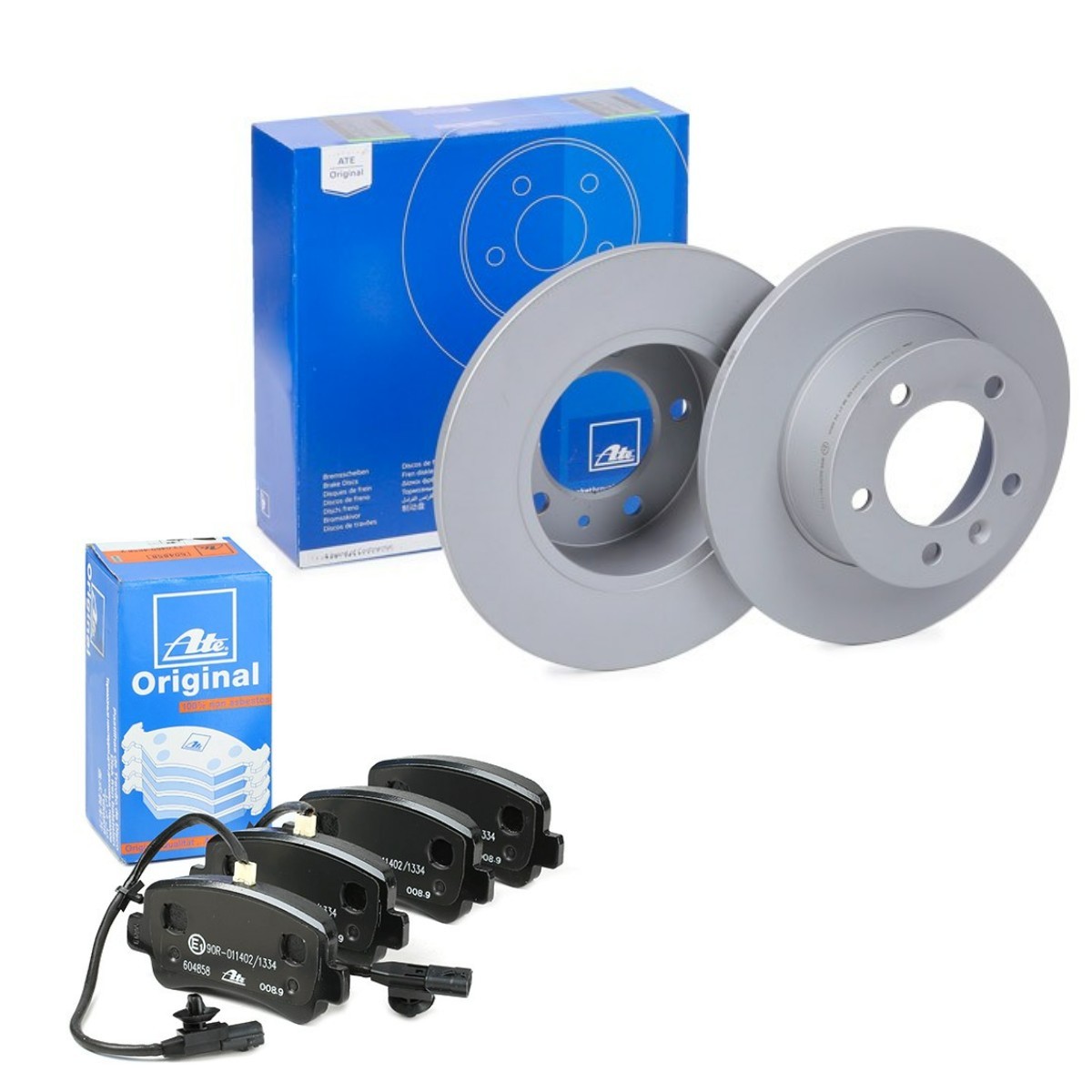 ATE Brake discs and pads set Article number: ATE3405N0012 cheaply