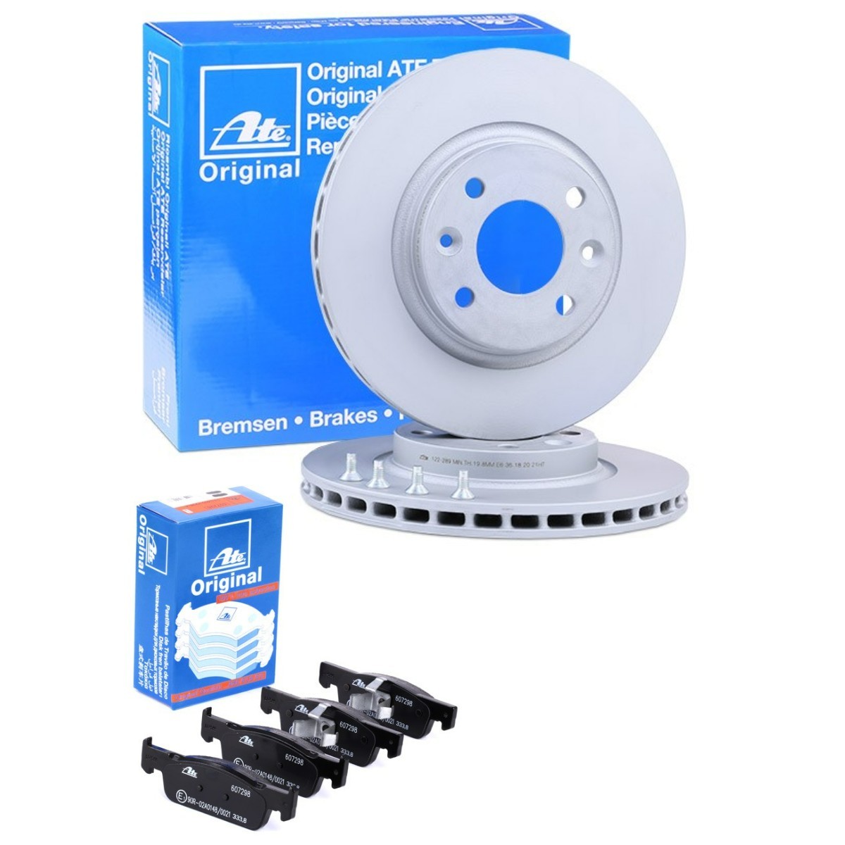 ATE Brake discs and pads set Article number: ATE3405N0017 cheaply