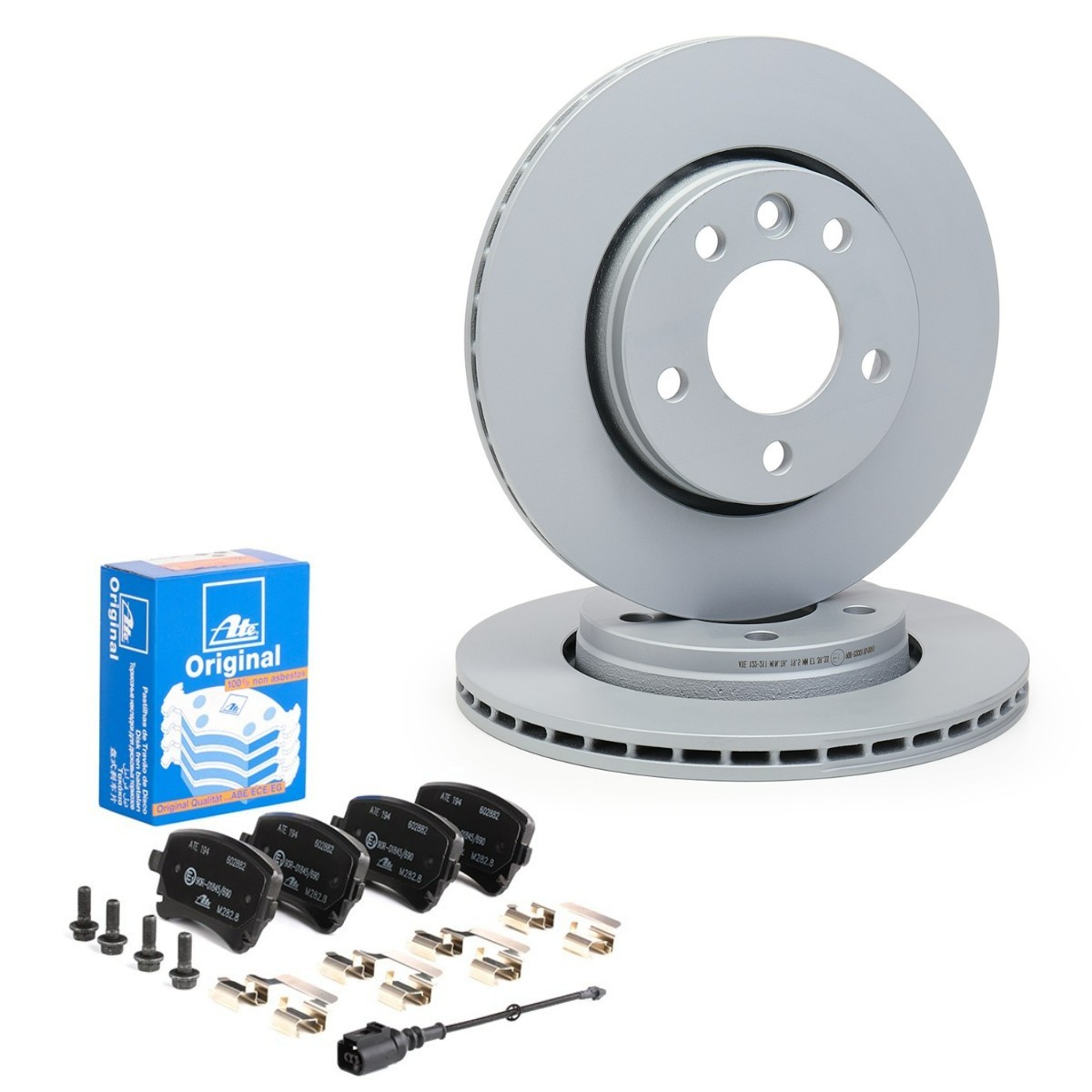 ATE Brake discs and pads set Article number: ATE3405N0022 cheaply