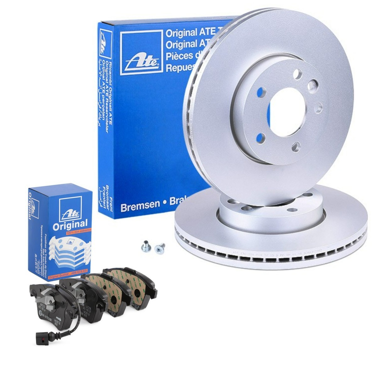 ATE Brake discs and pads set Article number: ATE3405N0027 cheaply
