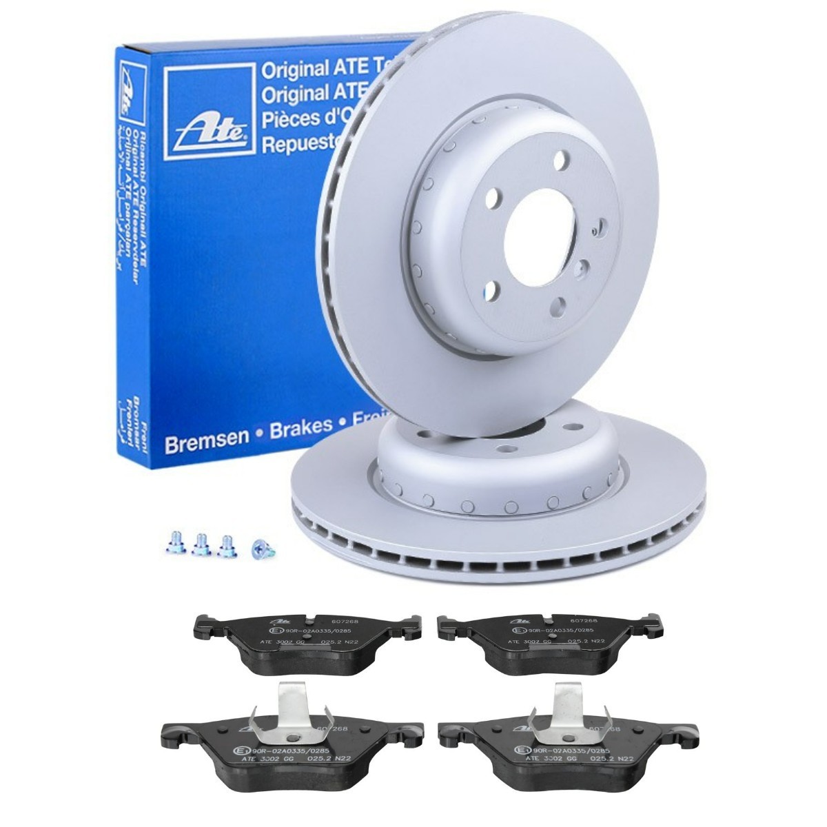 ATE Brake discs and pads set Article number: ATE3405N0032 cheaply